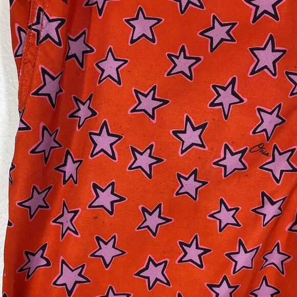 Onia Mens Size 32 The Calder Red Star Print Swim Trunks 7.5" Inseam Summer Beach - Picture 4 of 10